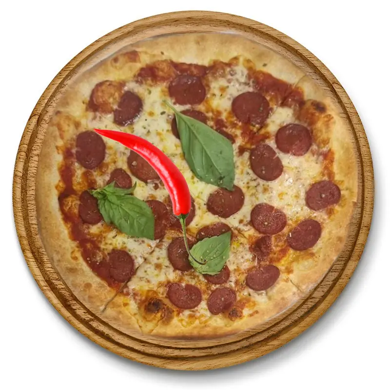 Pizza Schafe Salami – Bild 1